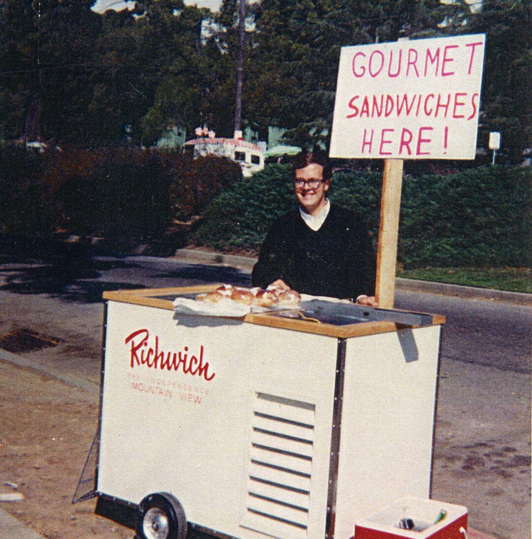 Stewart Ritchie sandwich cart